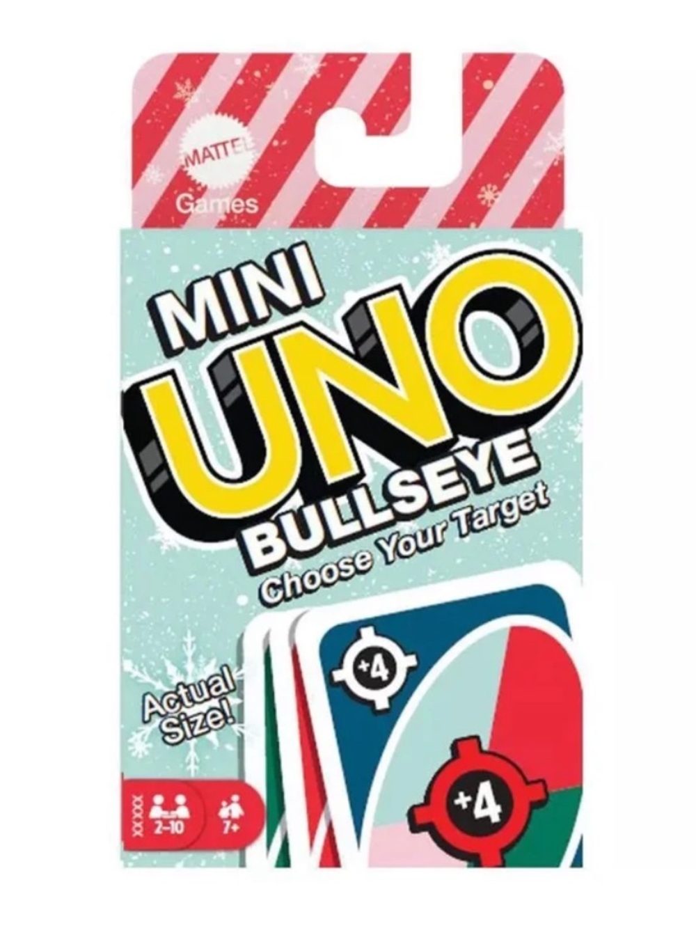 Mini Uno Bullseye Card Game